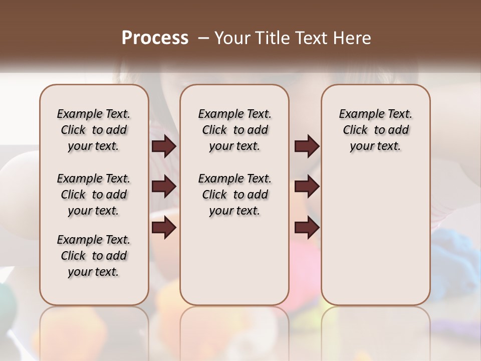 Toy Girl Childhood PowerPoint Template