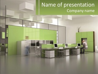 Casual Office Meeting PowerPoint Template