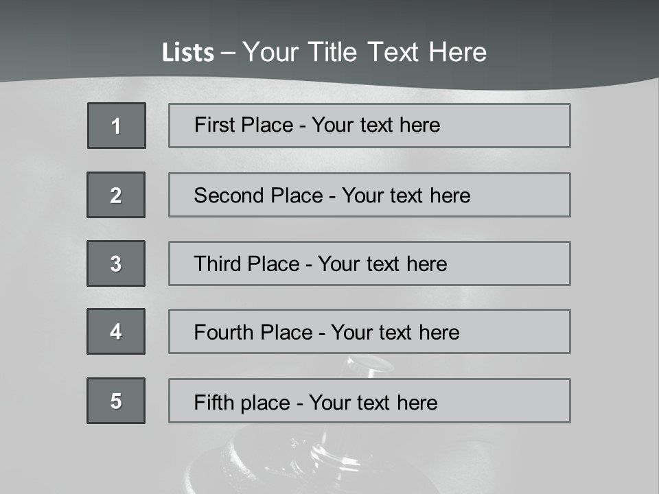 Man Bodybuilding Lift PowerPoint Template