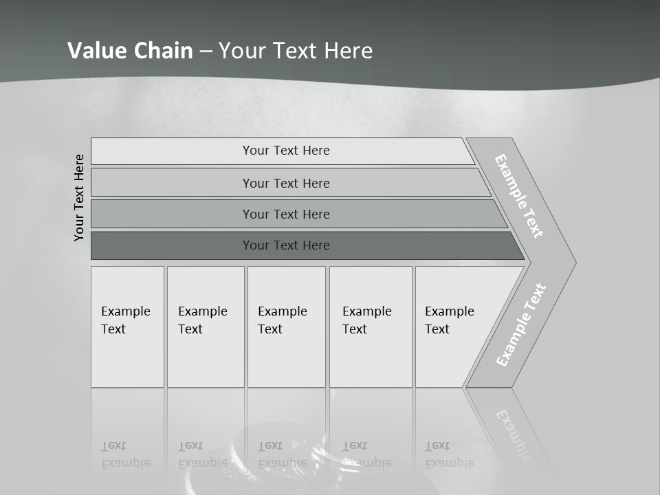 Man Bodybuilding Lift PowerPoint Template