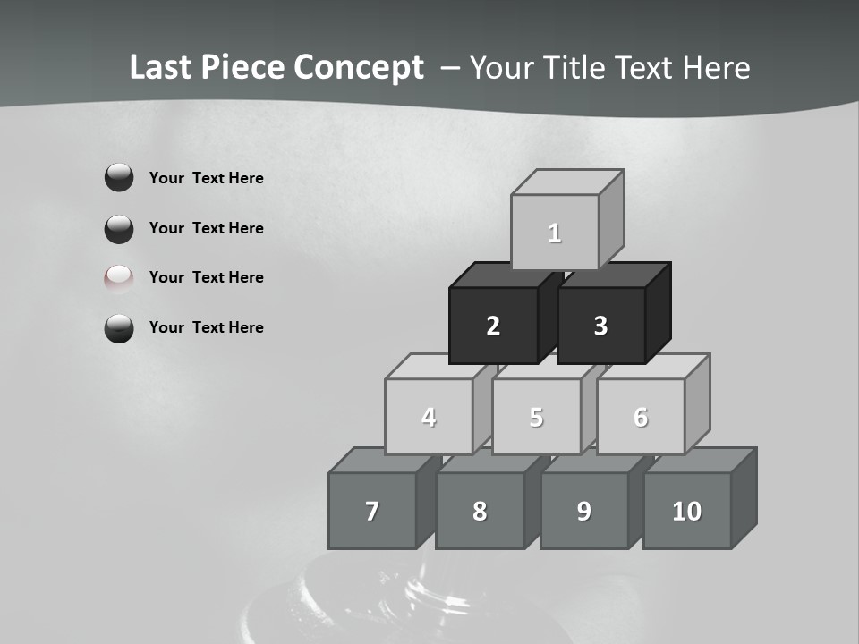 Man Bodybuilding Lift PowerPoint Template