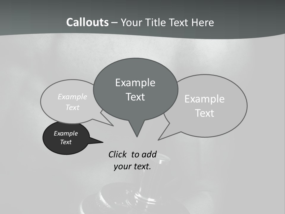 Man Bodybuilding Lift PowerPoint Template