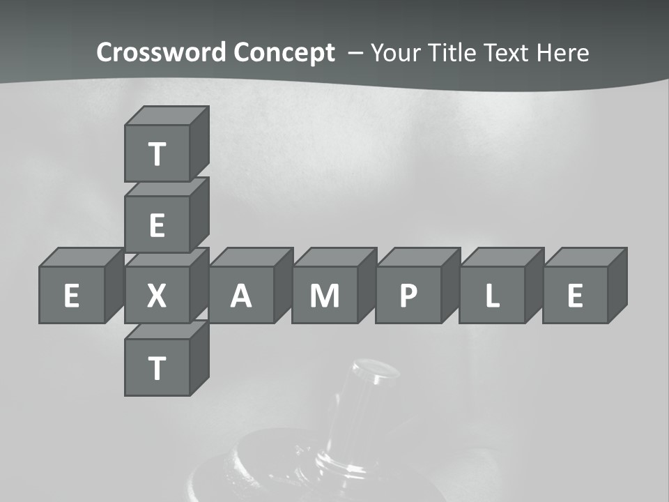 Man Bodybuilding Lift PowerPoint Template