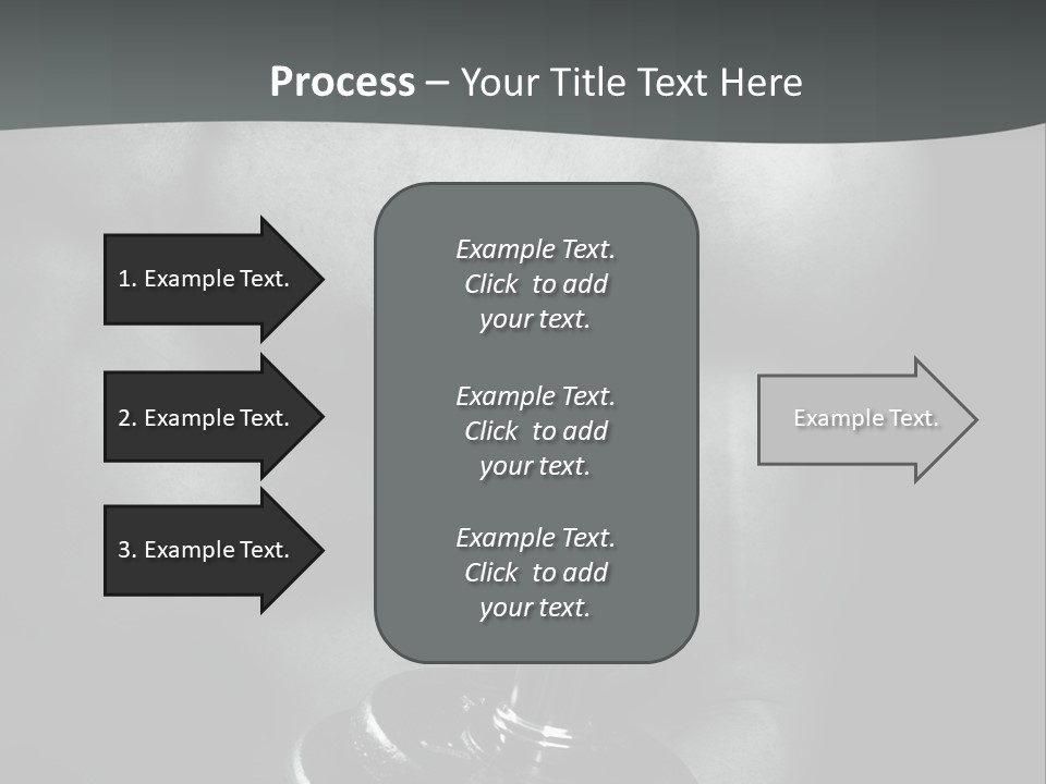 Man Bodybuilding Lift PowerPoint Template