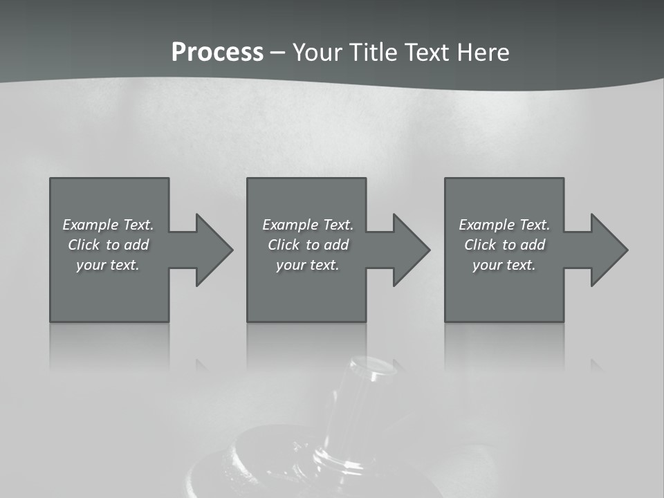 Man Bodybuilding Lift PowerPoint Template
