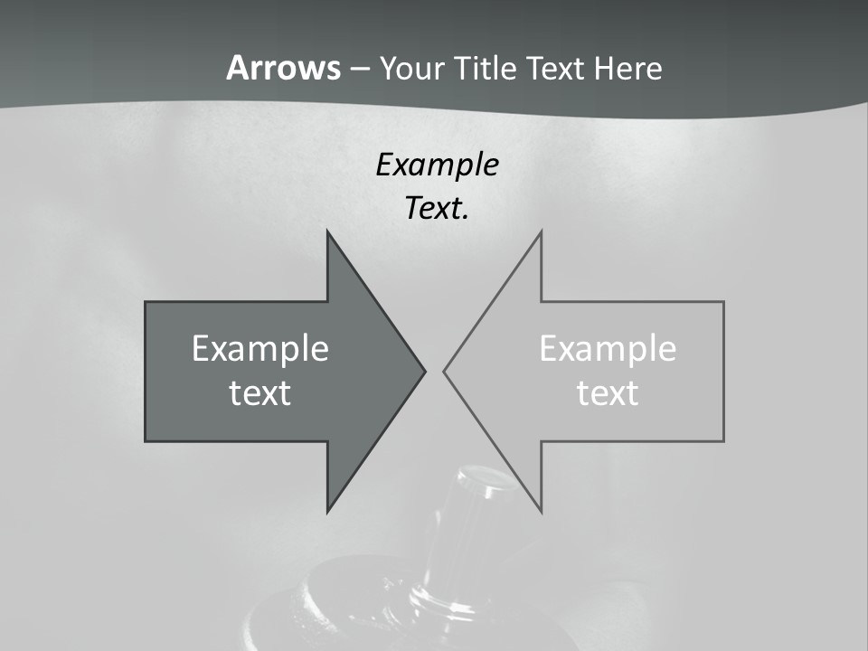 Man Bodybuilding Lift PowerPoint Template