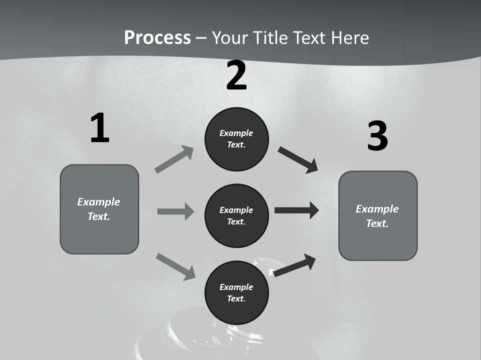 Man Bodybuilding Lift PowerPoint Template