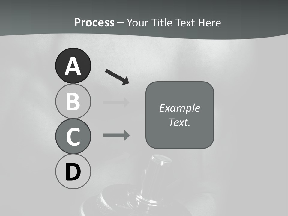 Man Bodybuilding Lift PowerPoint Template