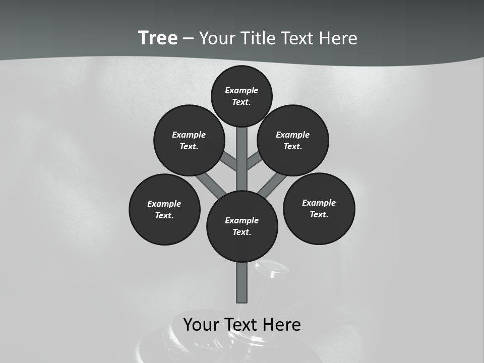 Man Bodybuilding Lift PowerPoint Template