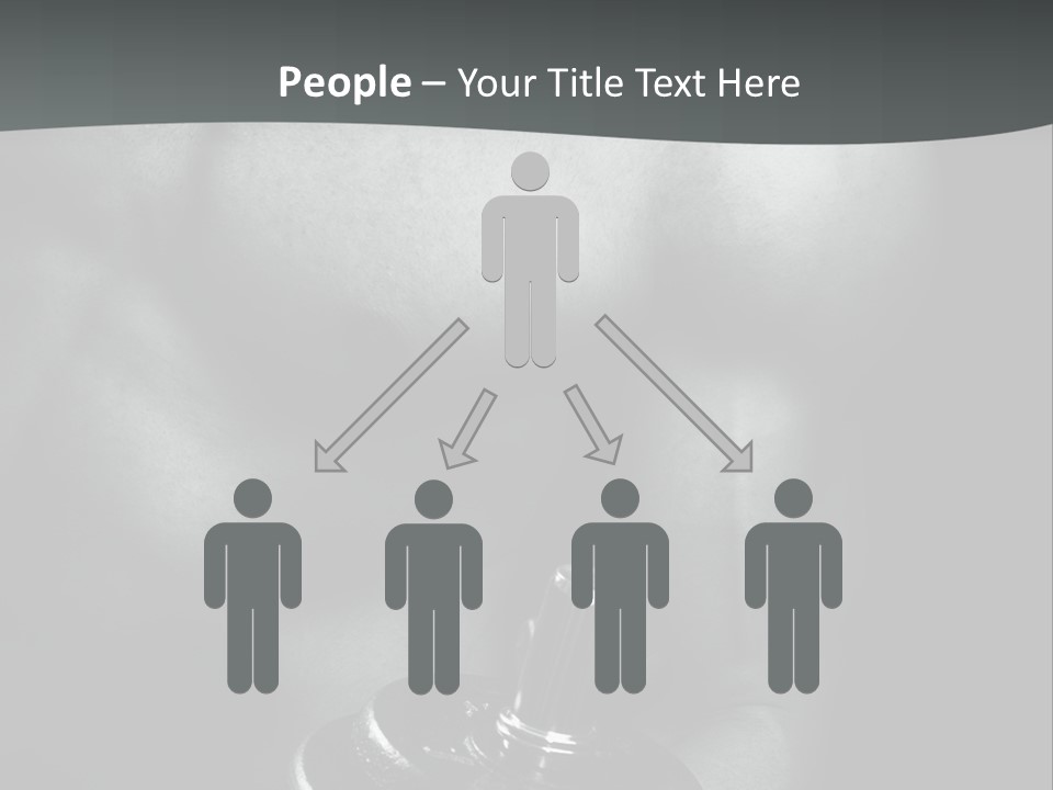 Man Bodybuilding Lift PowerPoint Template