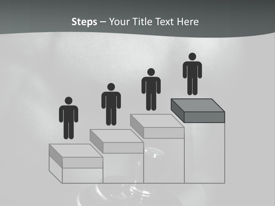 Man Bodybuilding Lift PowerPoint Template