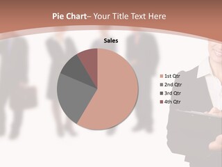 Young Office Job PowerPoint Template