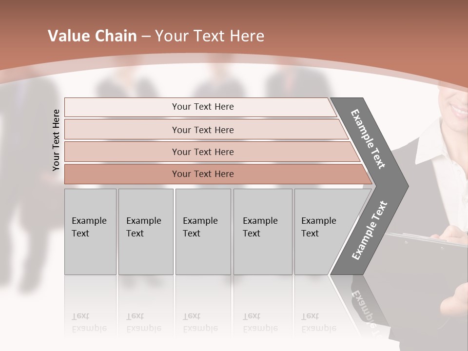 Young Office Job PowerPoint Template