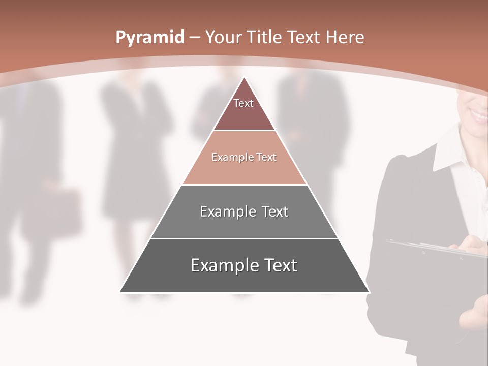Young Office Job PowerPoint Template