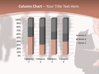 Young Office Job PowerPoint Template