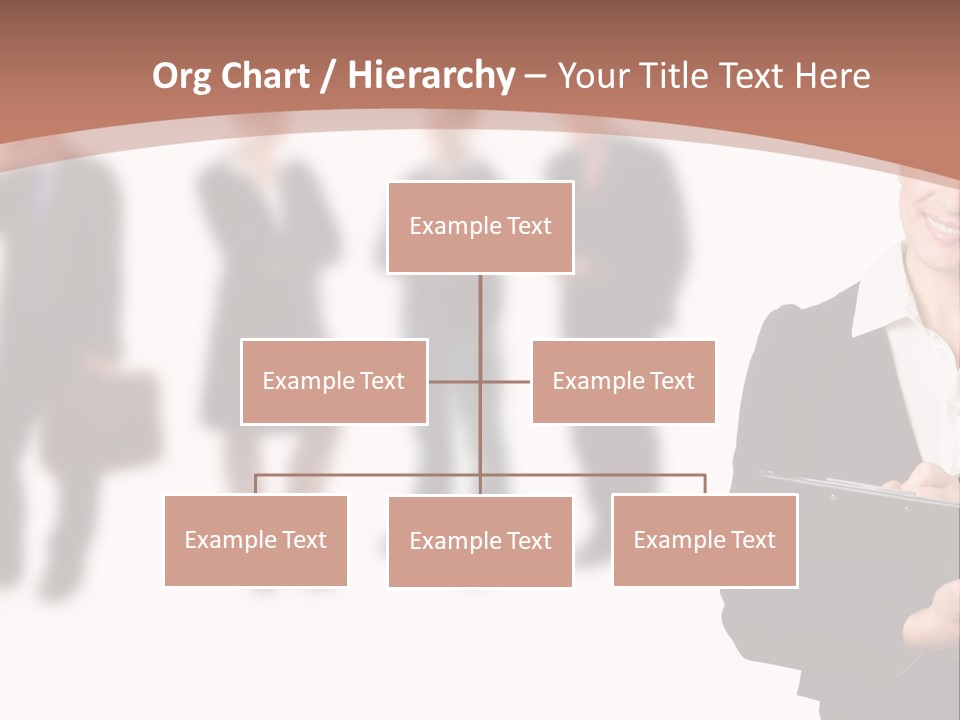 Young Office Job PowerPoint Template