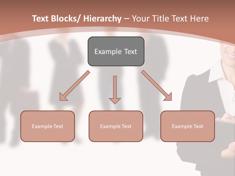 Young Office Job PowerPoint Template