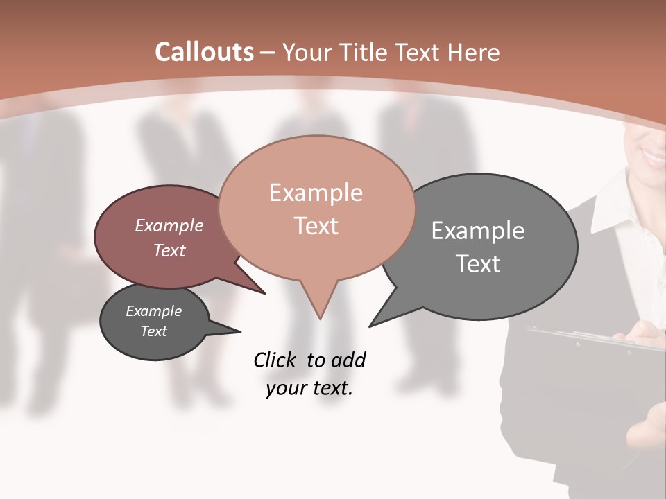 Young Office Job PowerPoint Template