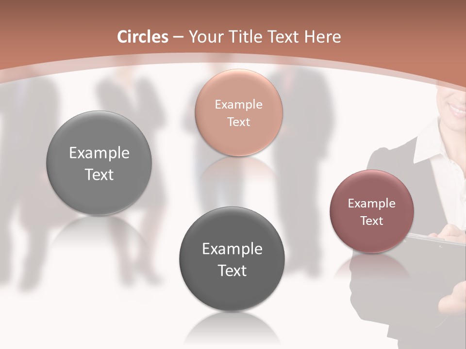 Young Office Job PowerPoint Template