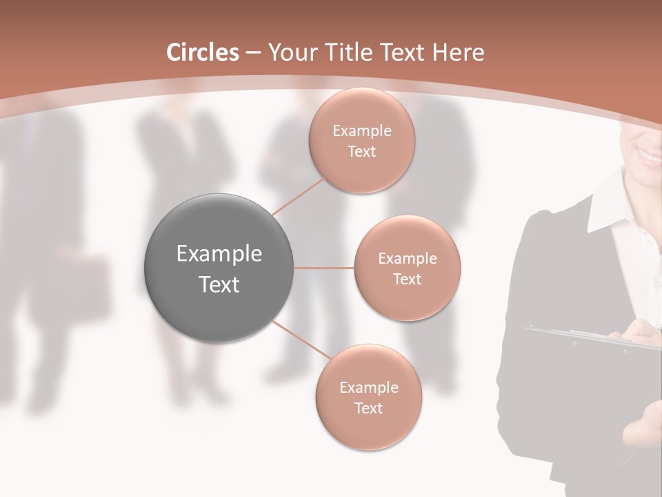 Young Office Job PowerPoint Template