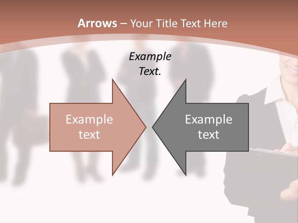 Young Office Job PowerPoint Template