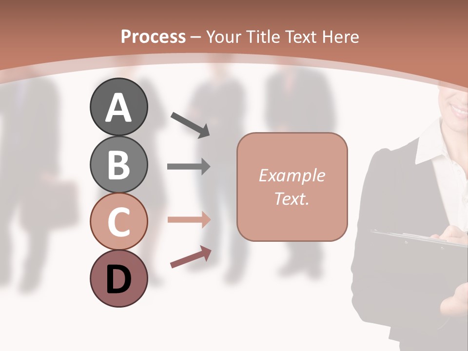 Young Office Job PowerPoint Template