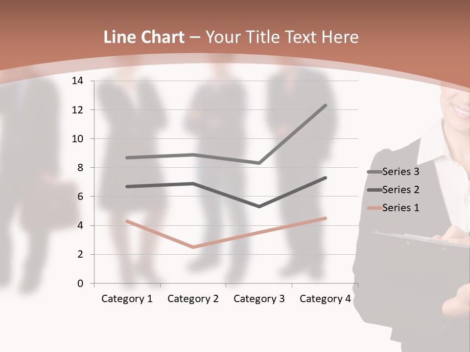 Young Office Job PowerPoint Template