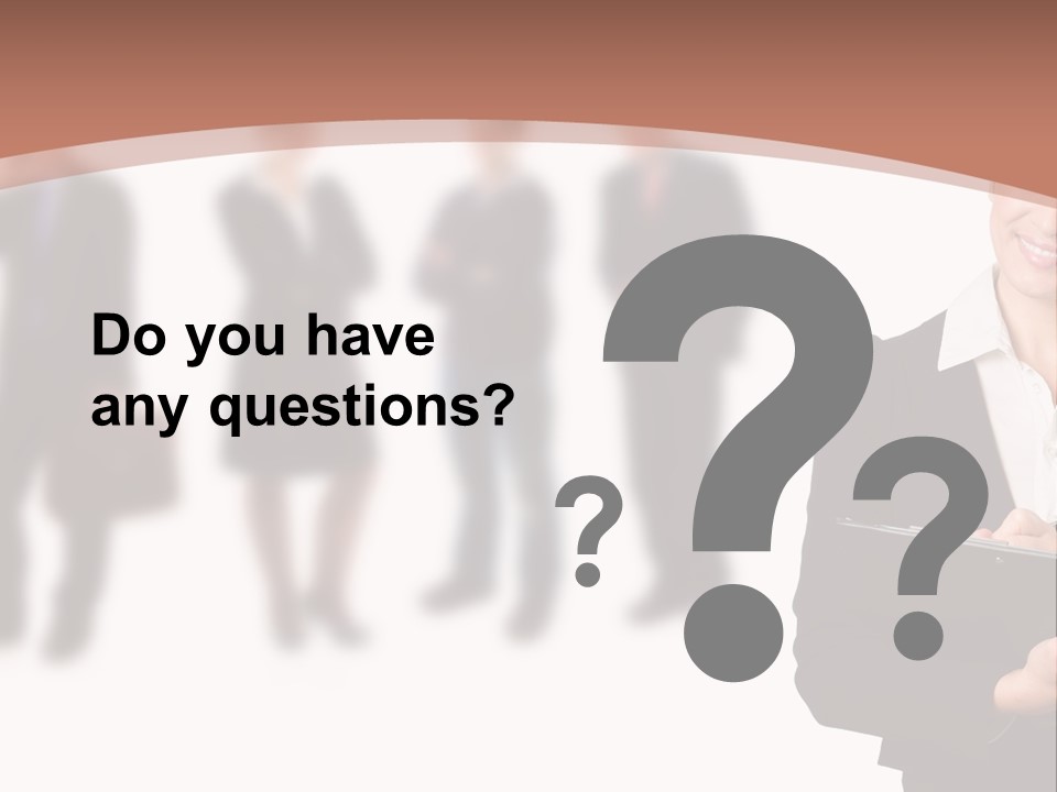 Young Office Job PowerPoint Template