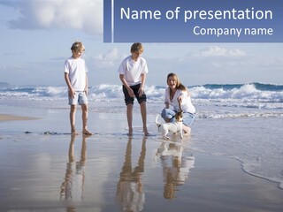 Sand Conceptual Bonding PowerPoint Template