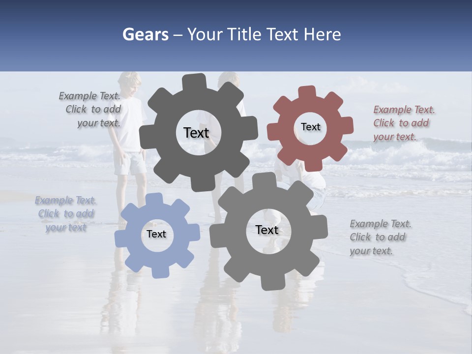 Sand Conceptual Bonding PowerPoint Template