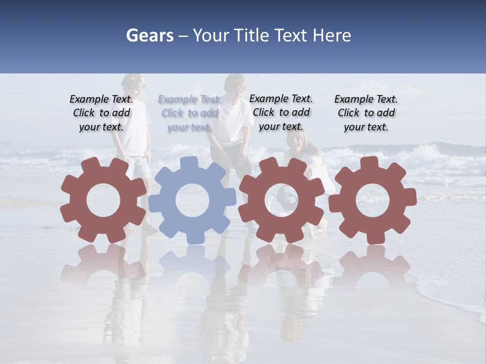 Sand Conceptual Bonding PowerPoint Template