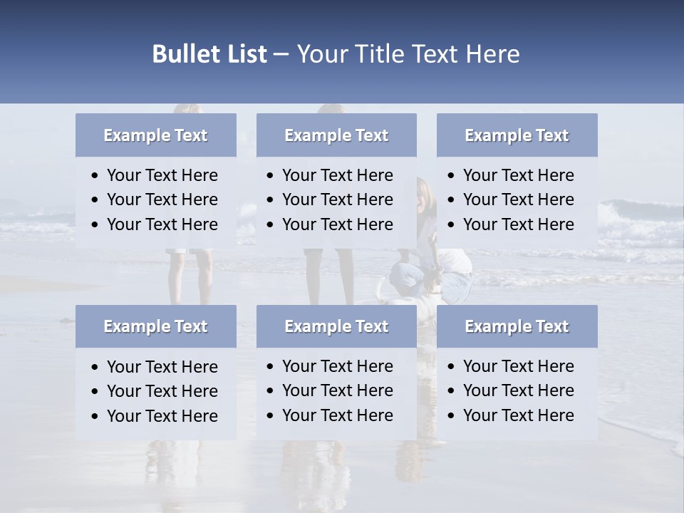 Sand Conceptual Bonding PowerPoint Template
