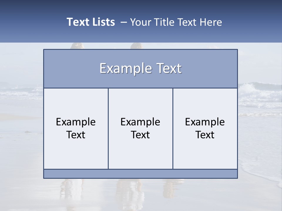Sand Conceptual Bonding PowerPoint Template