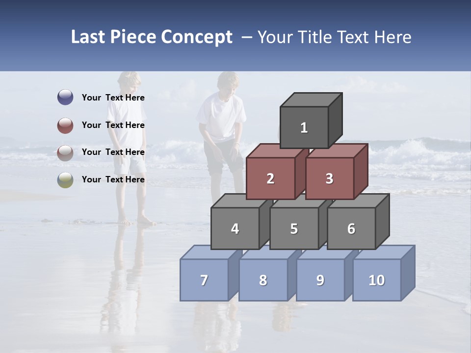 Sand Conceptual Bonding PowerPoint Template