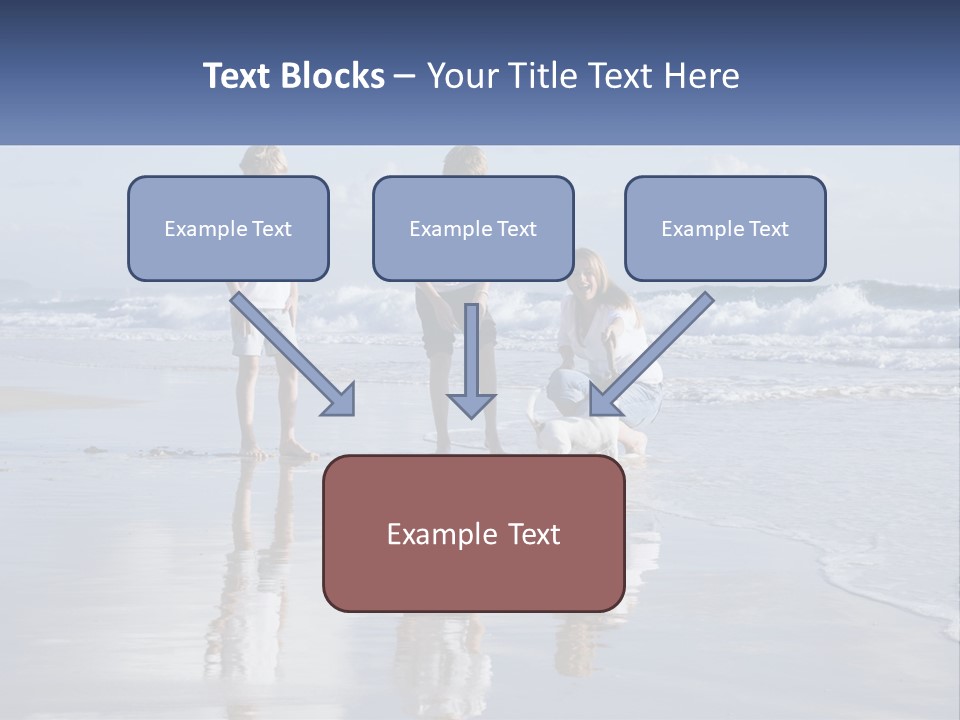 Sand Conceptual Bonding PowerPoint Template