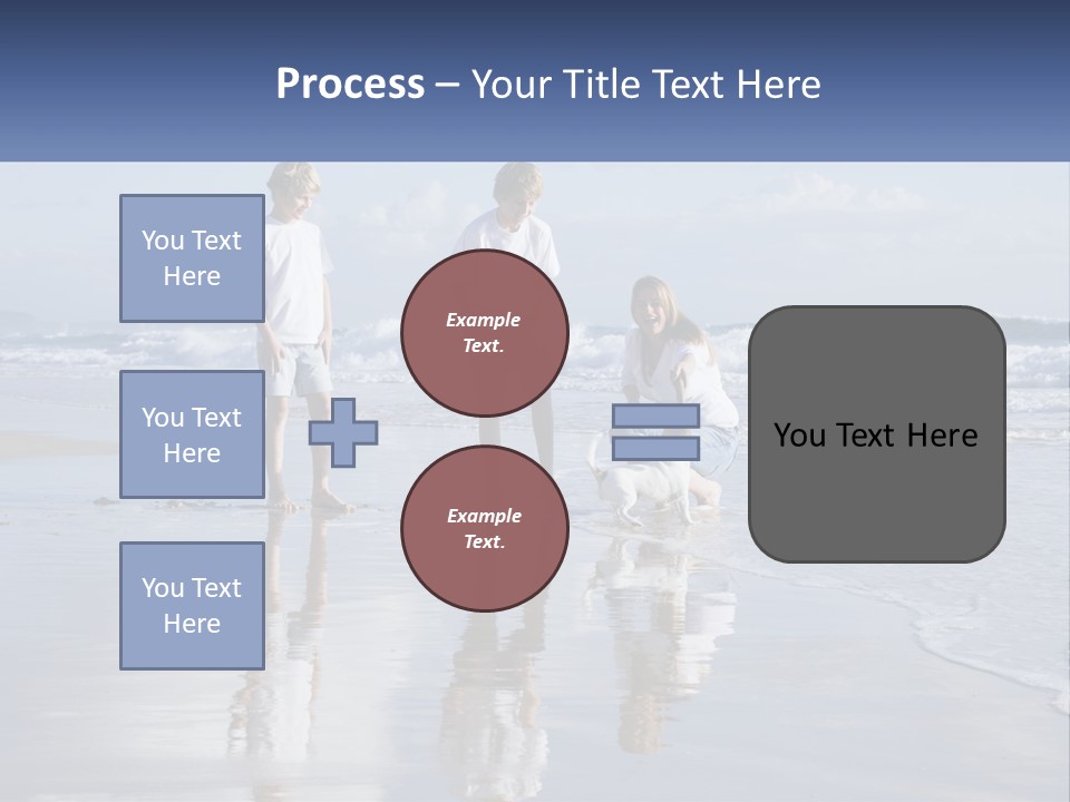 Sand Conceptual Bonding PowerPoint Template