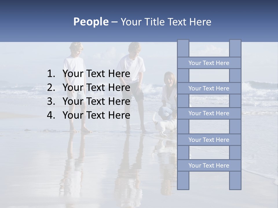 Sand Conceptual Bonding PowerPoint Template