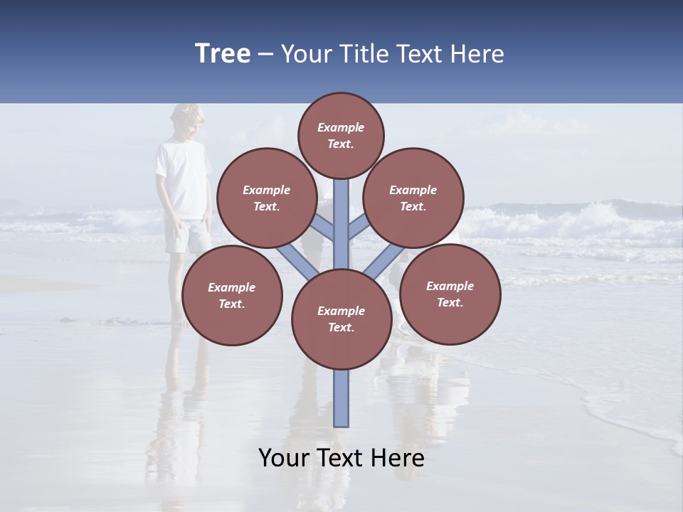 Sand Conceptual Bonding PowerPoint Template