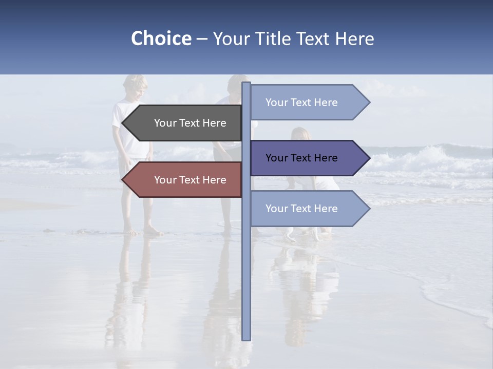 Sand Conceptual Bonding PowerPoint Template