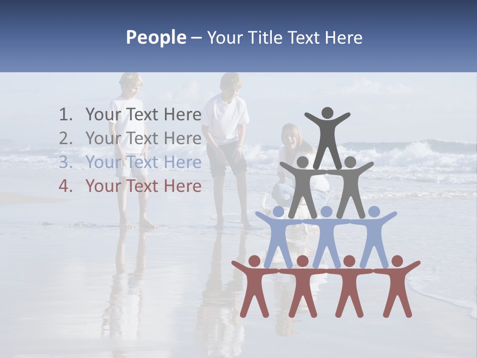 Sand Conceptual Bonding PowerPoint Template