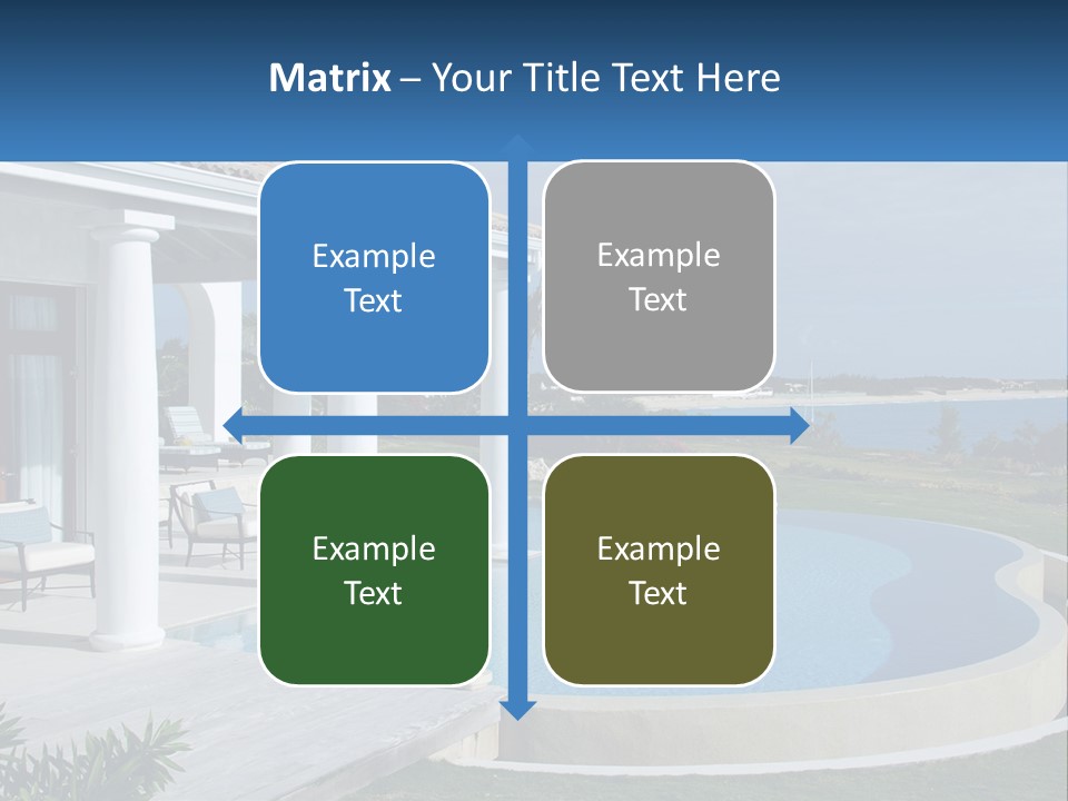 Ocean Luxury Saint Maarten PowerPoint Template