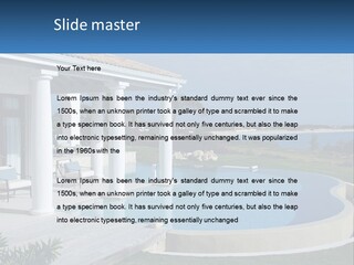 Ocean Luxury Saint Maarten PowerPoint Template