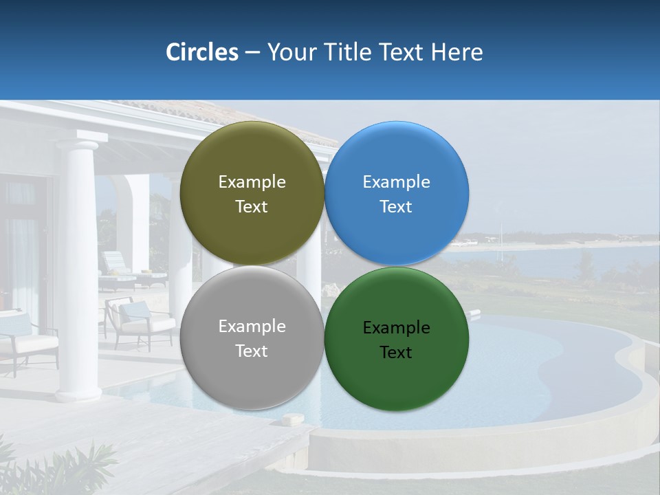 Ocean Luxury Saint Maarten PowerPoint Template