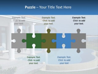 Ocean Luxury Saint Maarten PowerPoint Template