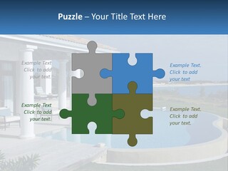 Ocean Luxury Saint Maarten PowerPoint Template
