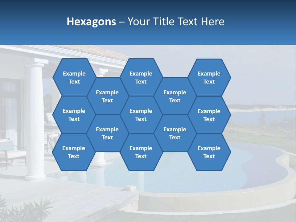 Ocean Luxury Saint Maarten PowerPoint Template