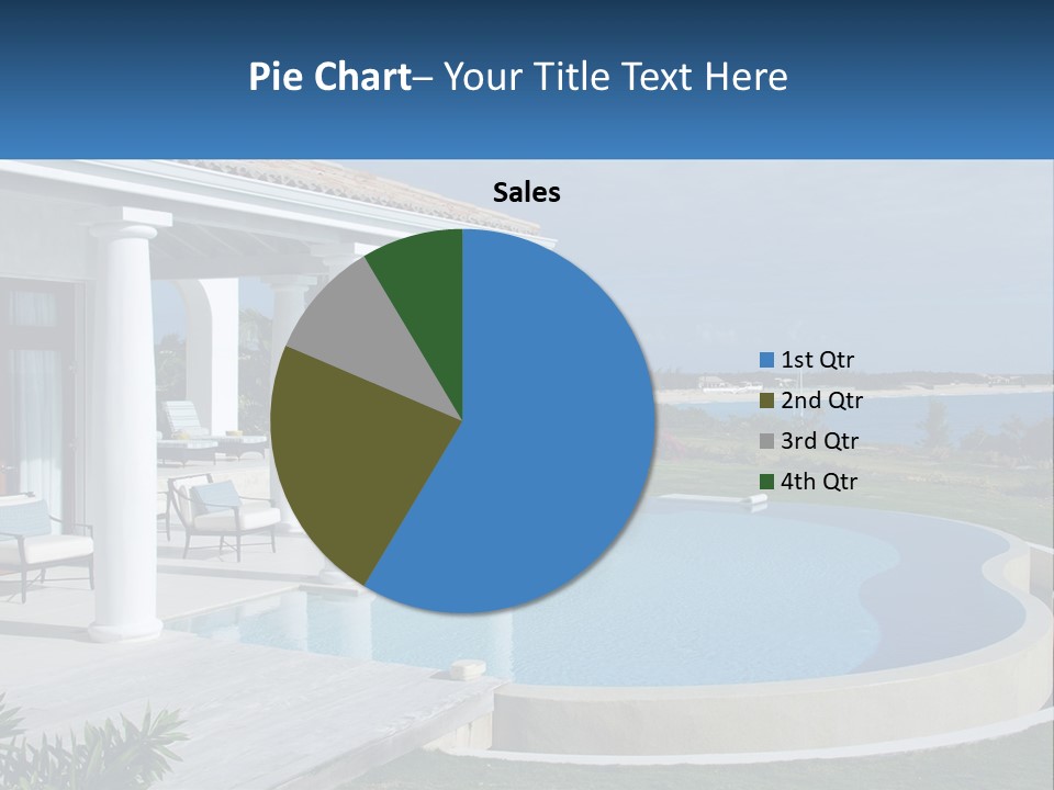 Ocean Luxury Saint Maarten PowerPoint Template