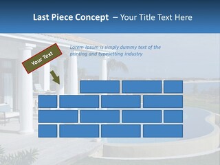 Ocean Luxury Saint Maarten PowerPoint Template