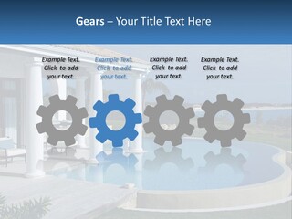 Ocean Luxury Saint Maarten PowerPoint Template