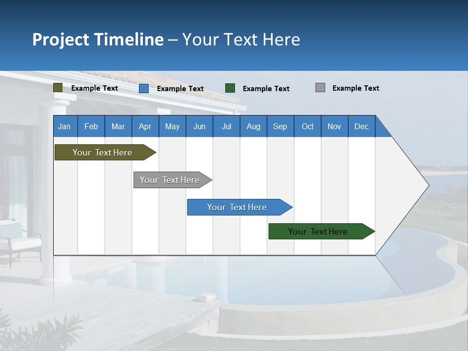 Ocean Luxury Saint Maarten PowerPoint Template